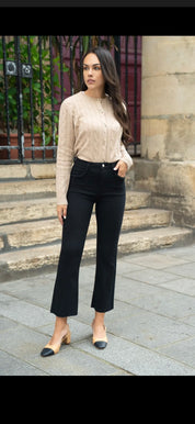 Jeans Folyrose- Y6563A Black