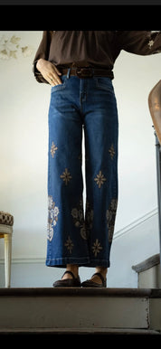 Jeans Maison Onado- H8010 med bälte