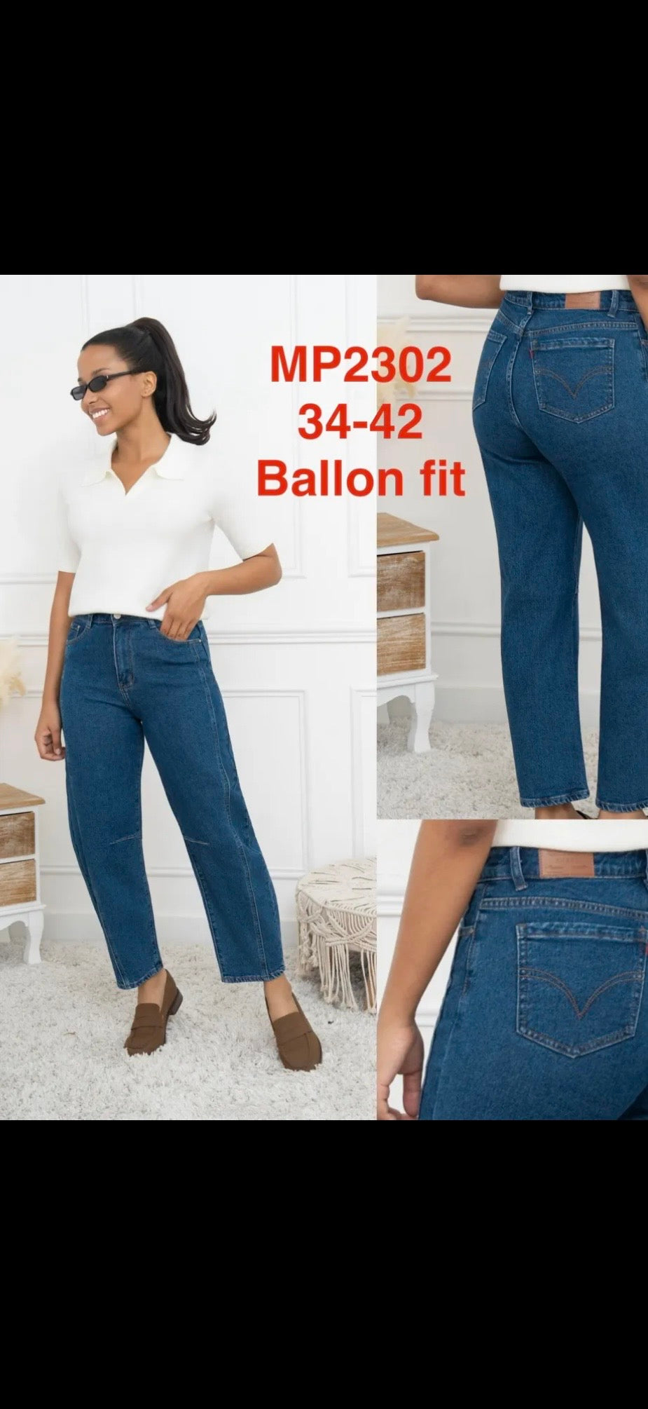 Jeans Folyrose- MP2302 Blue