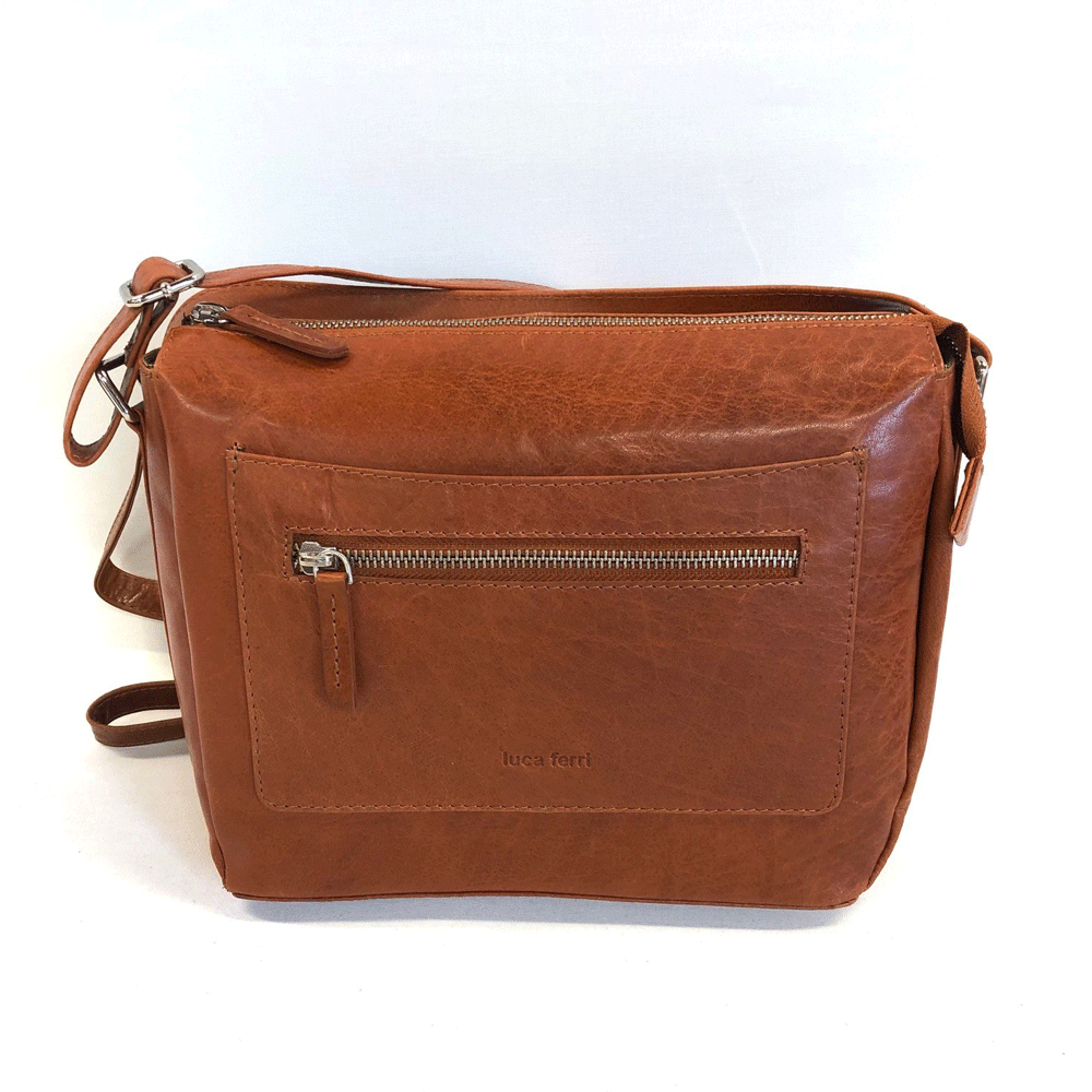 Väska Lucca Ferri- 5-748 Cognac