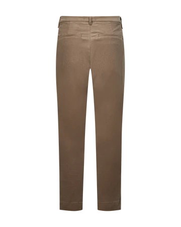 Byxa finspårig manchester FREEQUENT- FQOlana Pants 211709 Desert Taupe/ Mullvad
