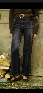 Jeans Maison Onado- H8031 med bälte