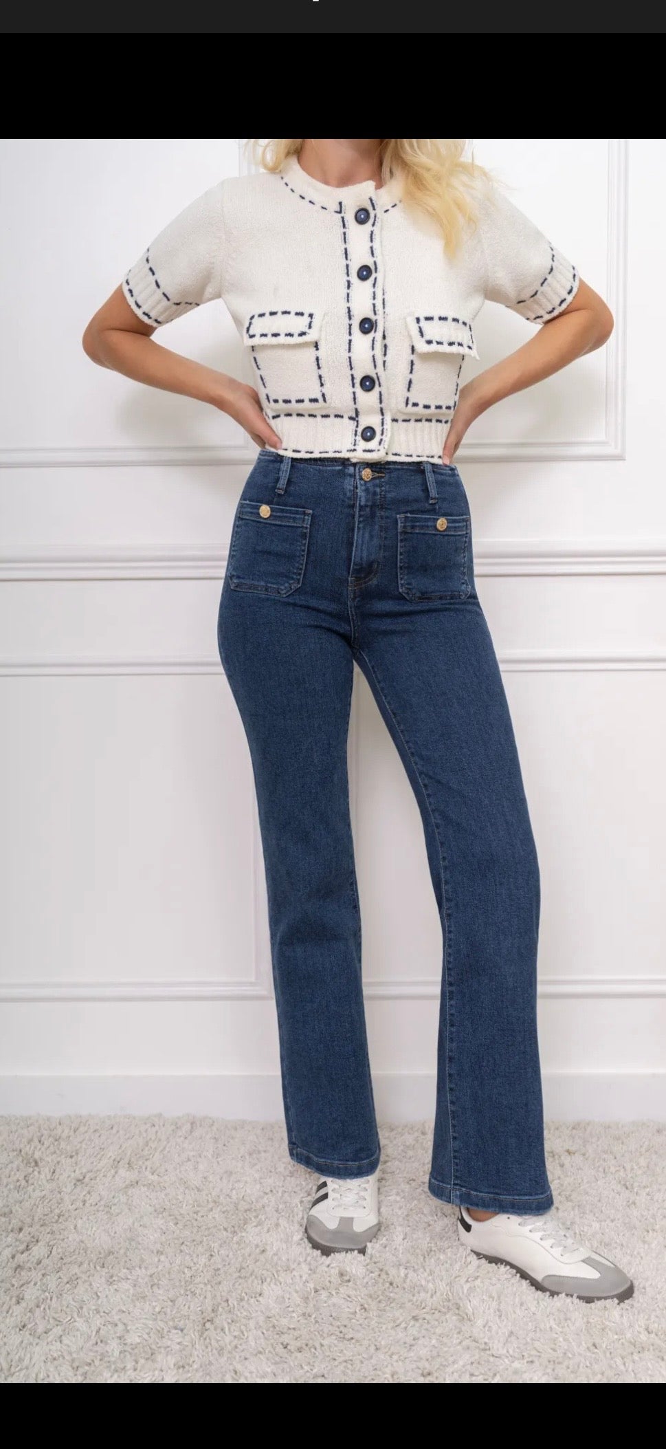 Jeans Folyrose- Y6268D