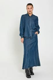 Kjol FREEQUENT FQWilke- 205135 Denim