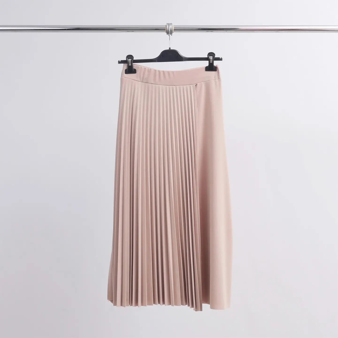 Plisserad Kjol CW- Vera Beige