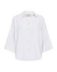 Linneskjorta FREEQUENT FQLava- 207870 Brilliant White