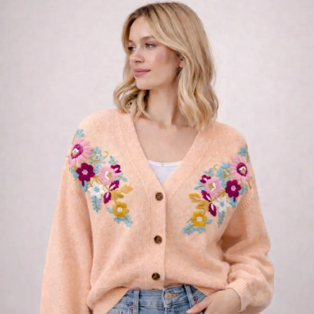 Broderad Kofta- Benedict Persika