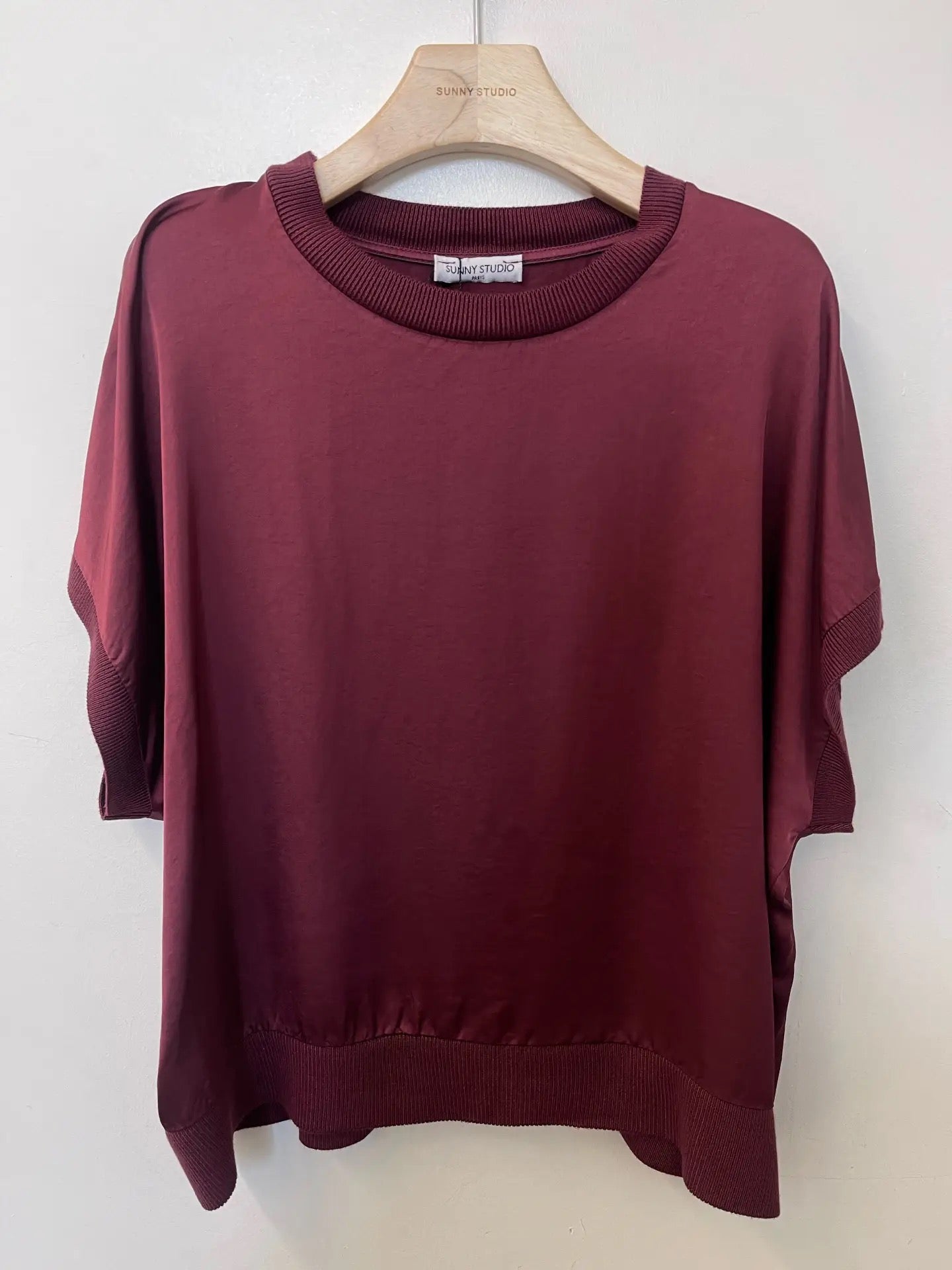 T-Shirt Silke- Tanas Bordeaux