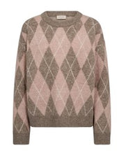 Tröja FREEQUENT FQGrsargyle- 207137 Desert Taupe/ Pale