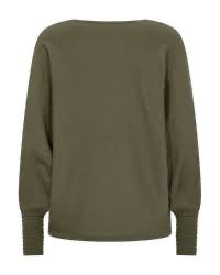 Tröja FREEQUENT FQFlow- 203661 Kombu Green