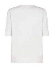 Stickat T-Shirt FREEQUENT FQKatie- 201948 Off-White
