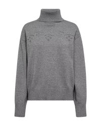 Tröja FREEQUENT FQClaura- 206803 Medium Grey Melange