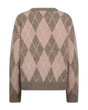 Tröja FREEQUENT FQGrsargyle- 207137 Desert Taupe/ Pale