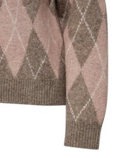 Tröja FREEQUENT FQGrsargyle- 207137 Desert Taupe/ Pale