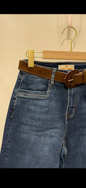 Jeans Maison Onado- H8010 med bälte