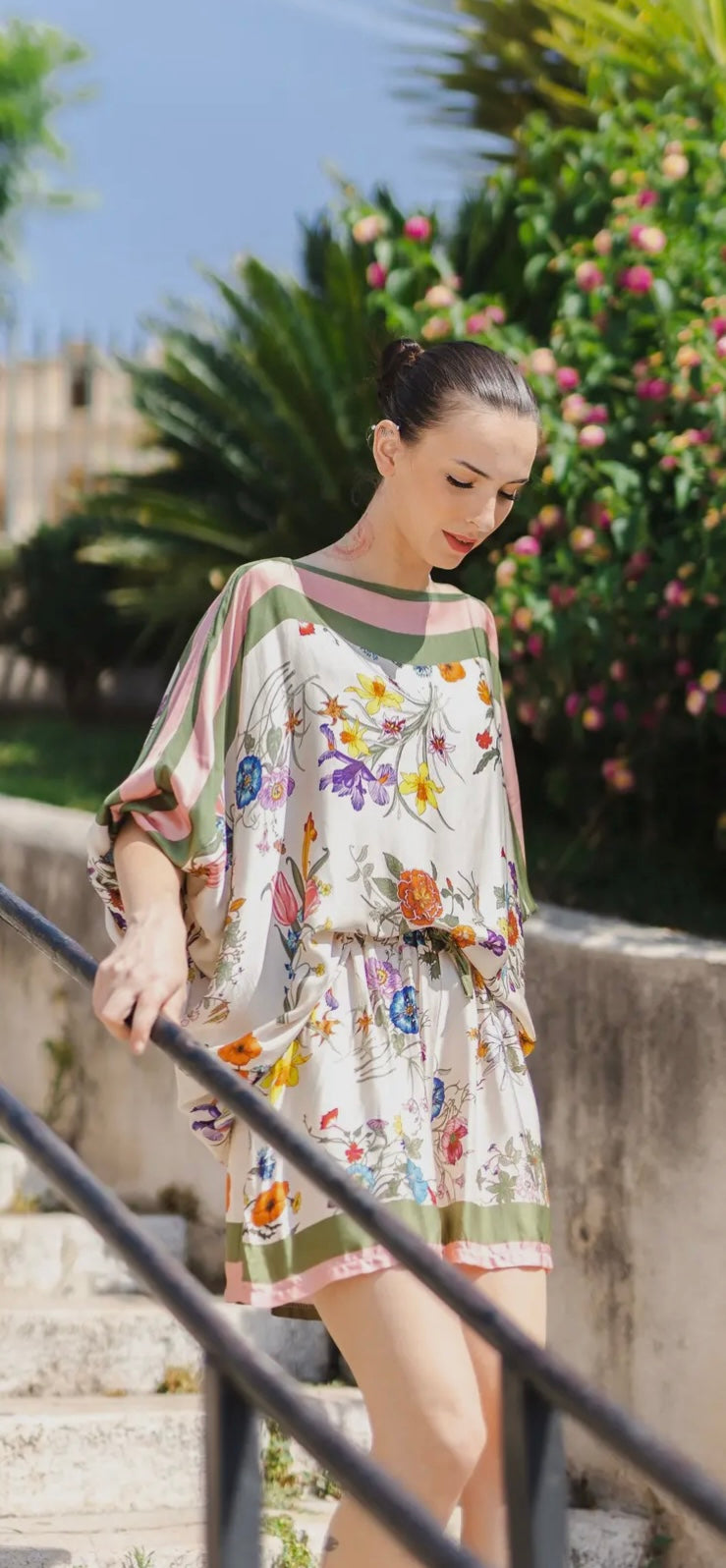 Blus/ Tunika Cecile Wang- Mirna Röd