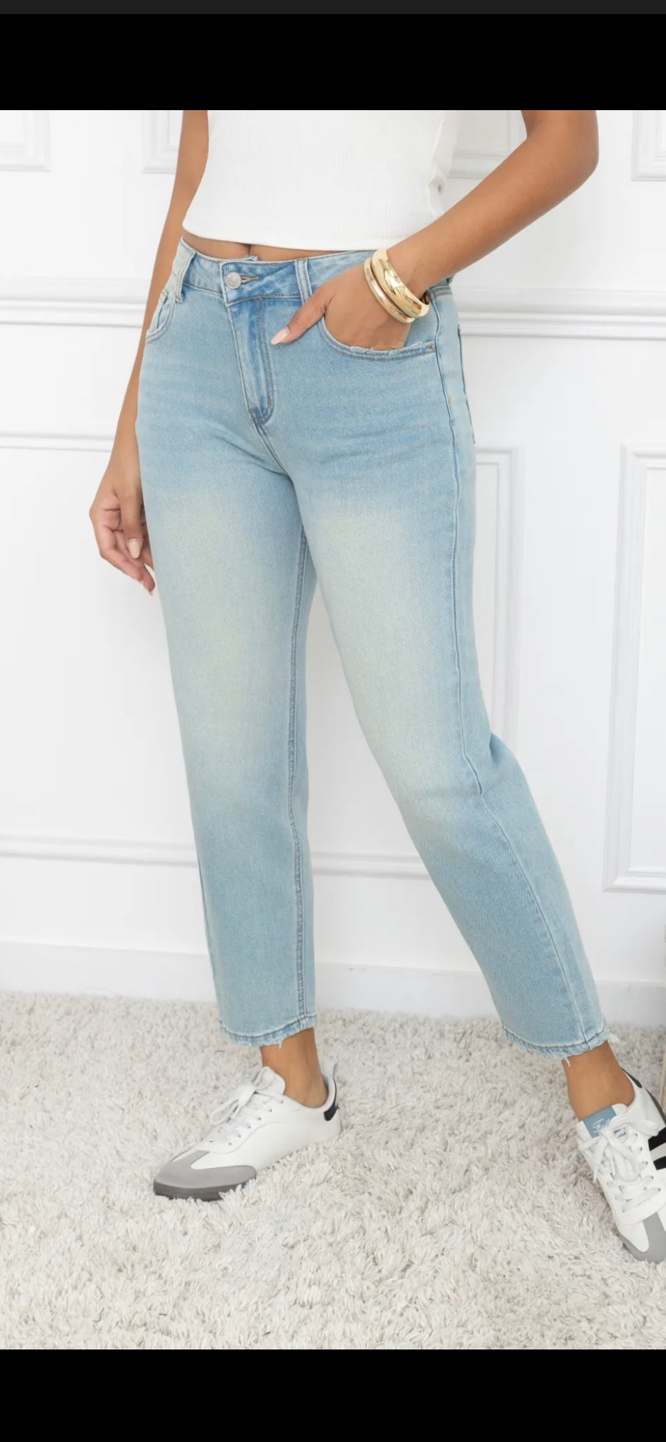 Jeans Folyrose Glitter- 0528
