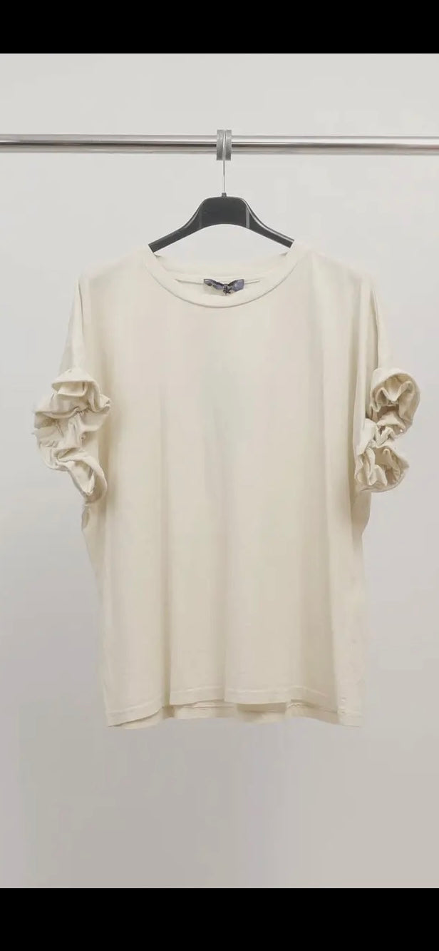 T-Shirt Volang CW- Mea Creme