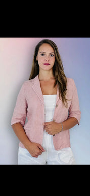 Kort Linnekavaj 100% Linne- Mimmi Beige