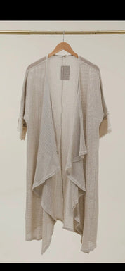 Kaftan 100% Bomull- Letika Beige