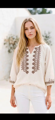 Broderad Blus- Brody