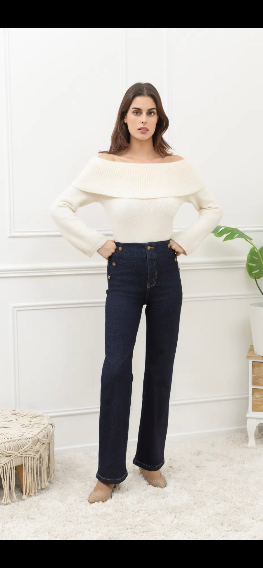 Jeans Foly Rose- Y6510T