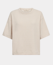 Mjuk Tröja FREEQUENT- FQTempo Pullover 211511 Moonbeam/ Beige