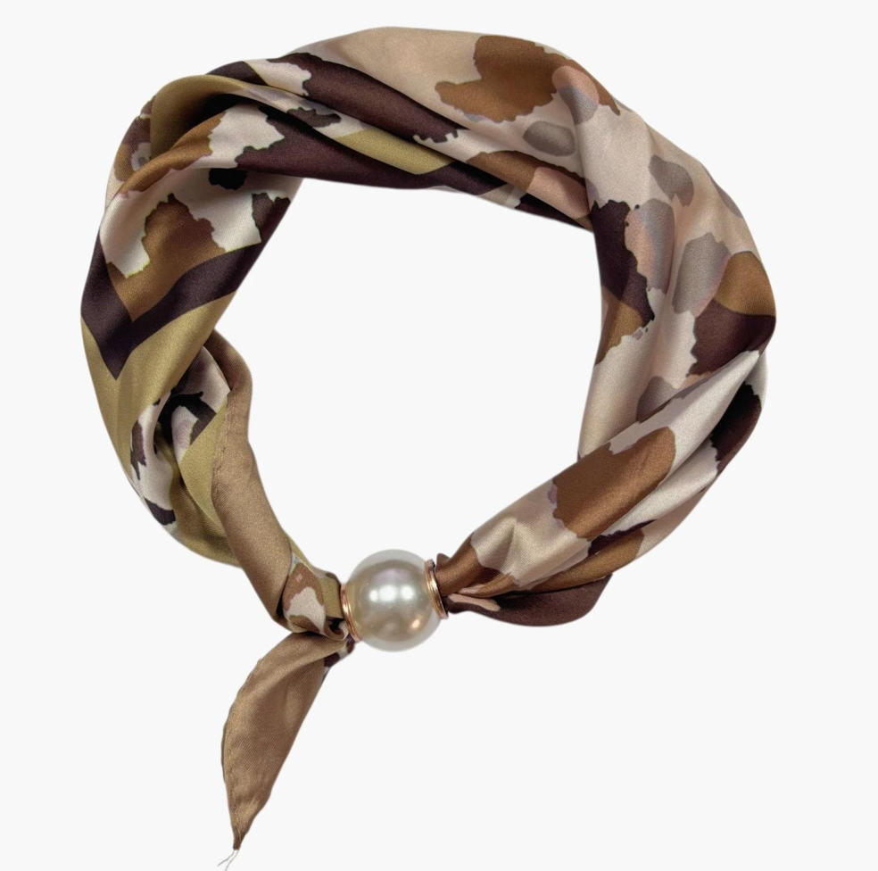 OBS. lev 11/9 .Scarves med magnetpärla- CLOE 1031