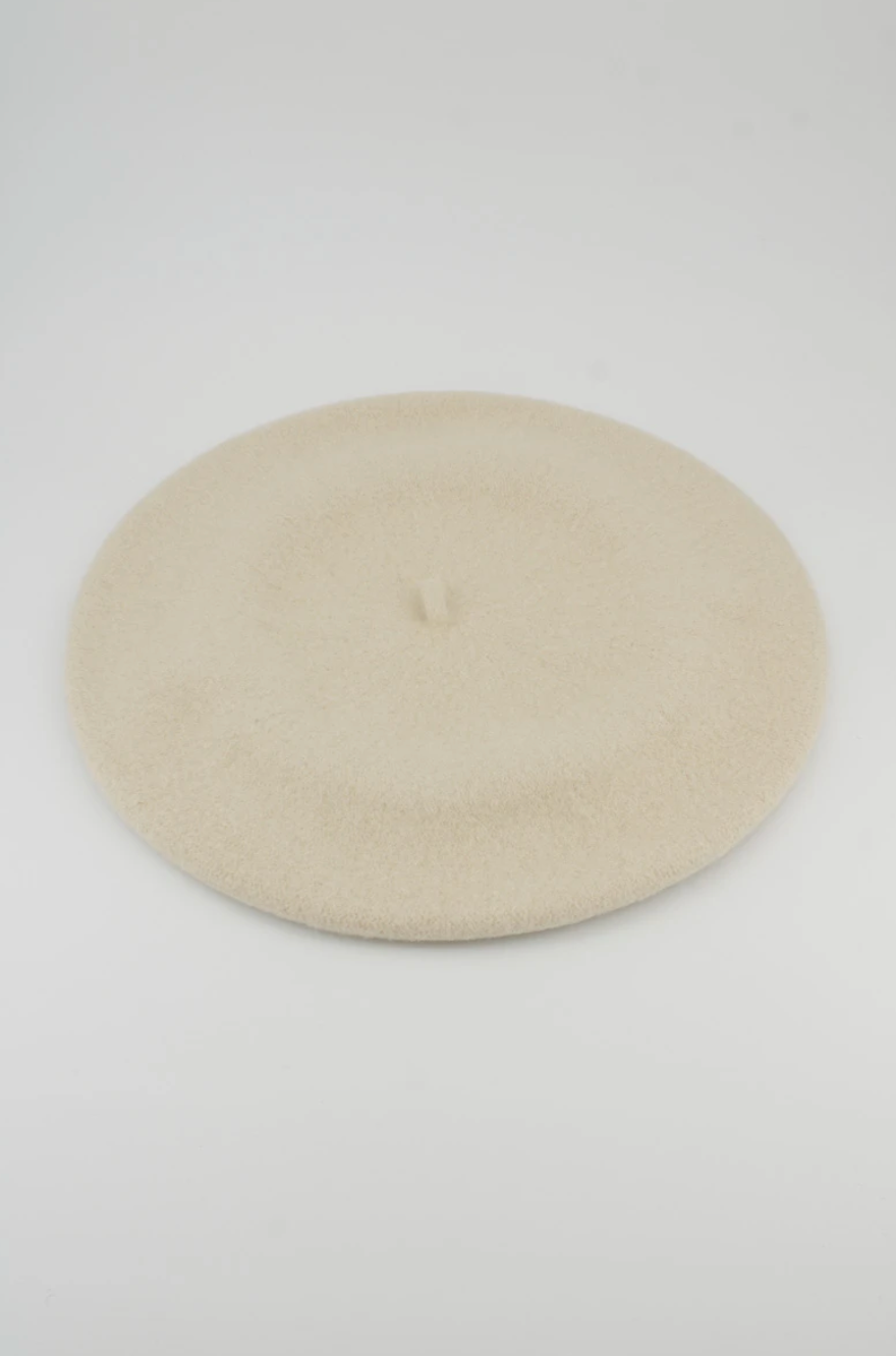 Basker i 100% Australiensisk Ull- Creme