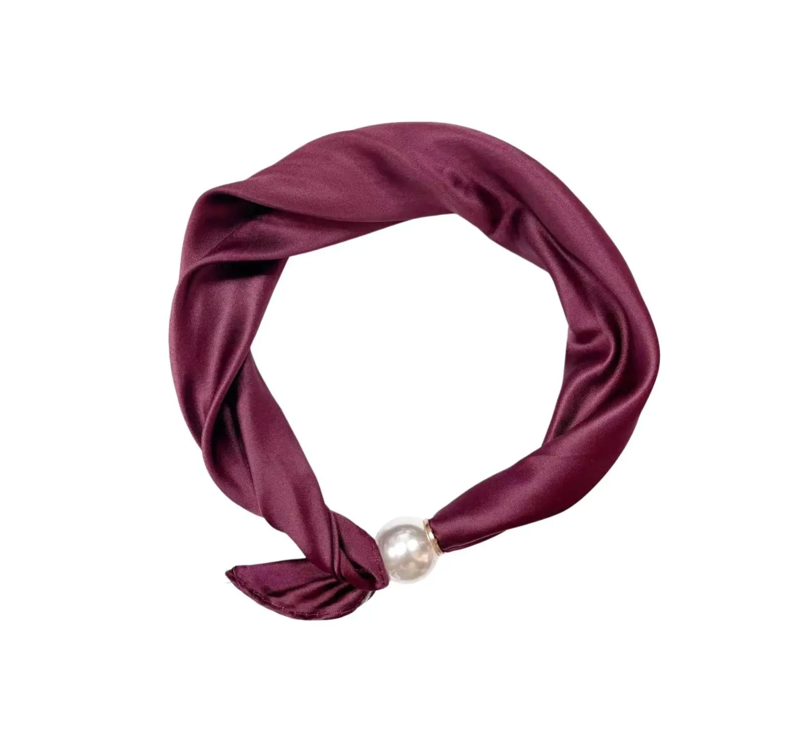 Enfärgad Magnetscarves- Stella Bordeaux