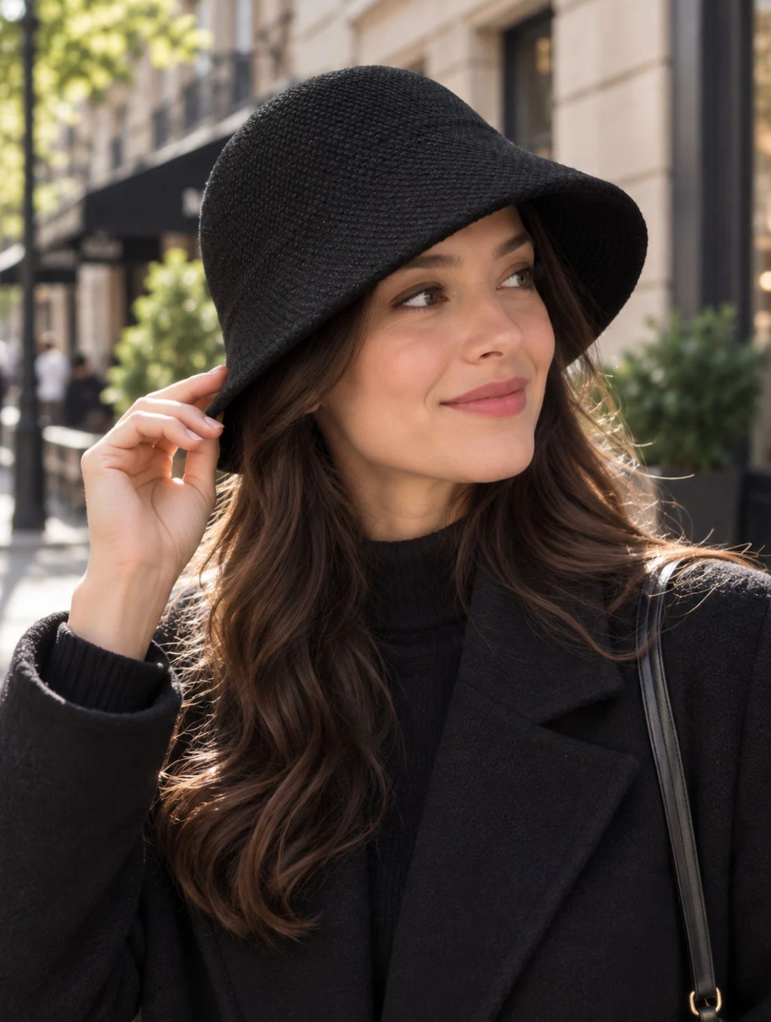 Värmande Bucket Hatt- Ylva Svart