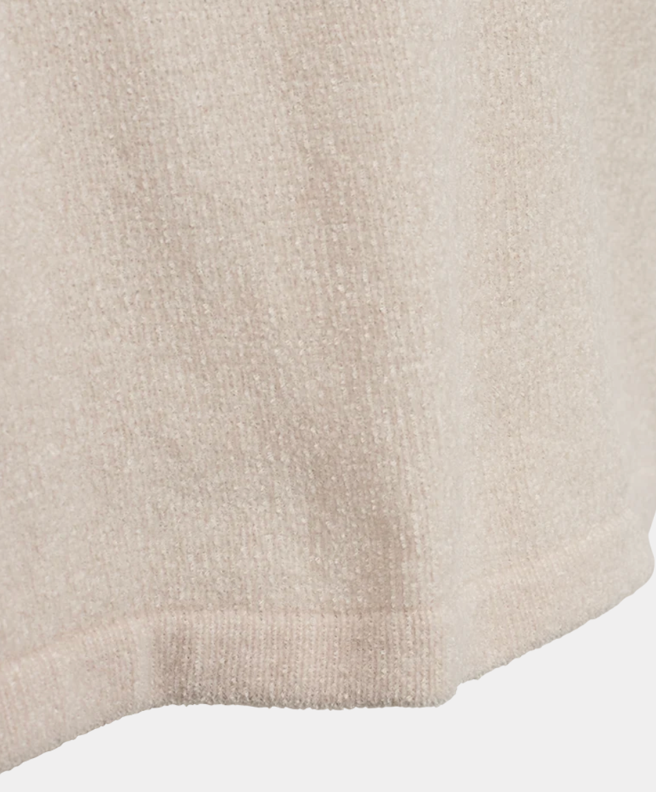 Mjuk Tröja FREEQUENT- FQTempo Pullover 211511 Moonbeam/ Beige