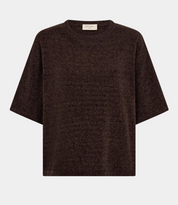 Mjuk Tröja FREEQUENT- FQTempo Pullover 211511 Mole/ Mörkbrun