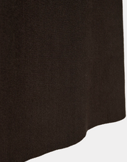 Stickad Klockad Kjol FREEQUENT- FQAni 211802 Mole/Brun