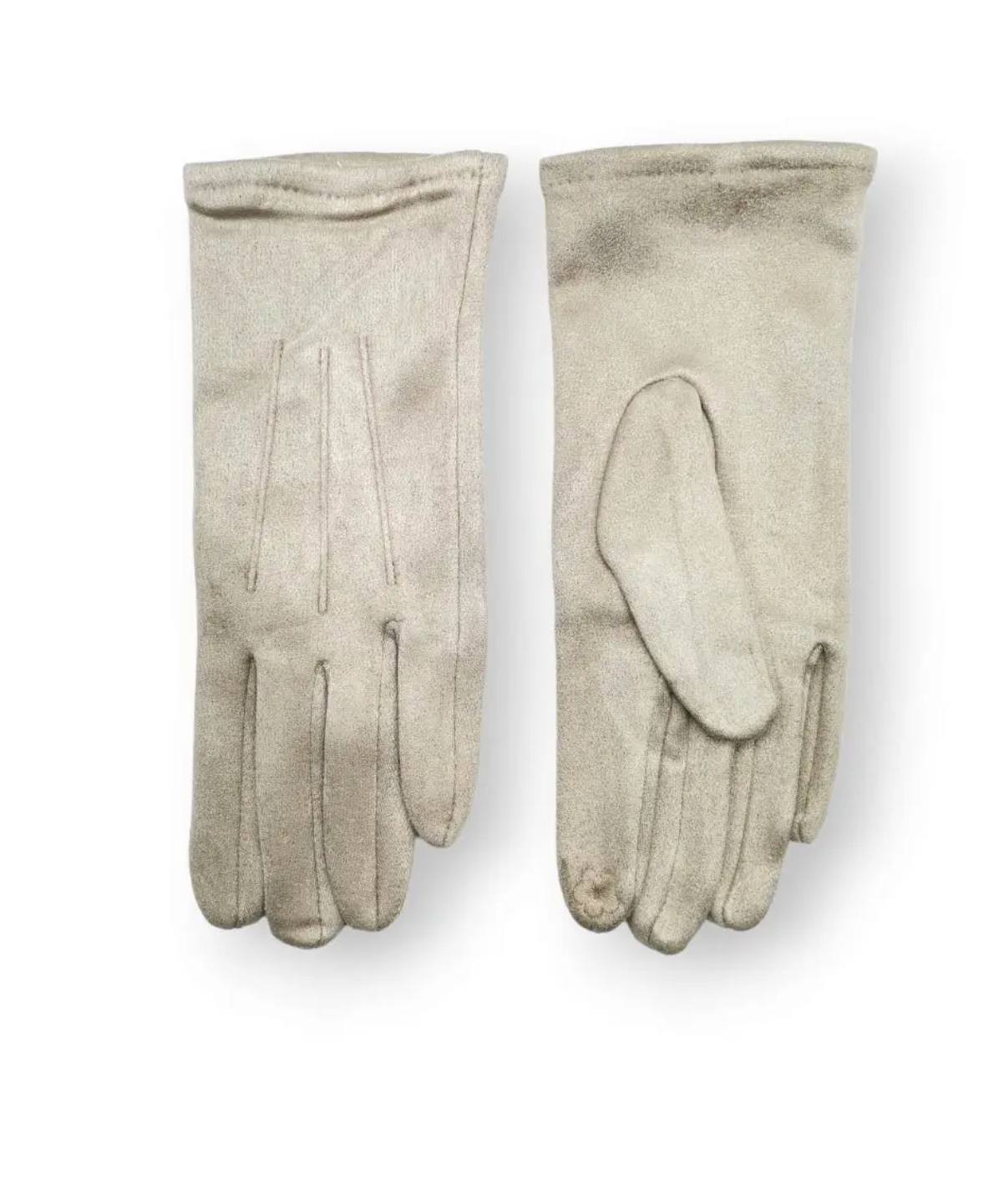 OBS. lev 11/9 .Mjuka fodrade Handskar- Malina Beige