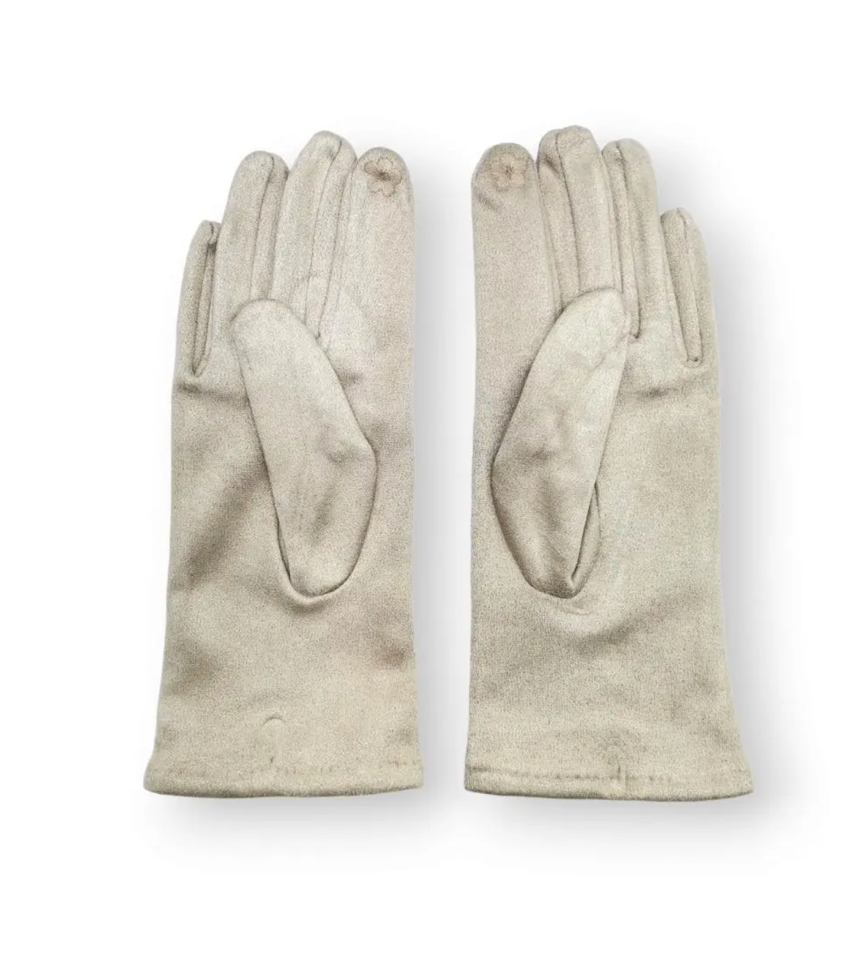 OBS. lev 11/9 .Mjuka fodrade Handskar- Malina Beige