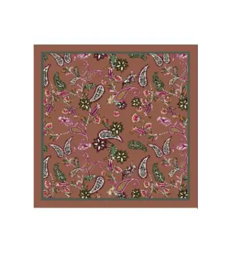 OBS. lev 11/9 .Scarves med magnetpärla- CLOE 1032 Gammelrosa