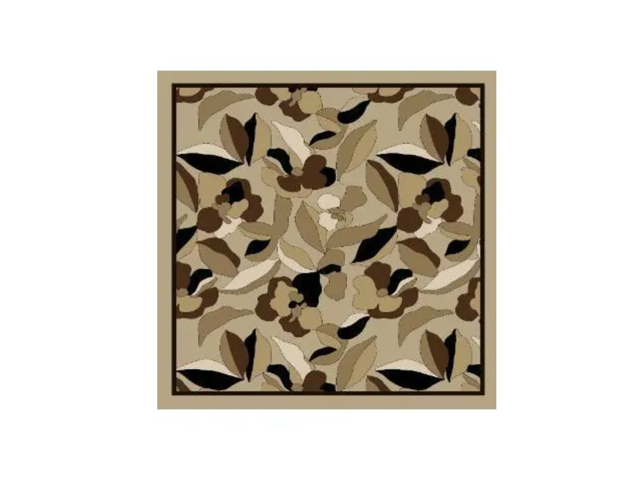 OBS. lev 11/9 .Scarves med magnetpärla- CLOE 1037 Beige