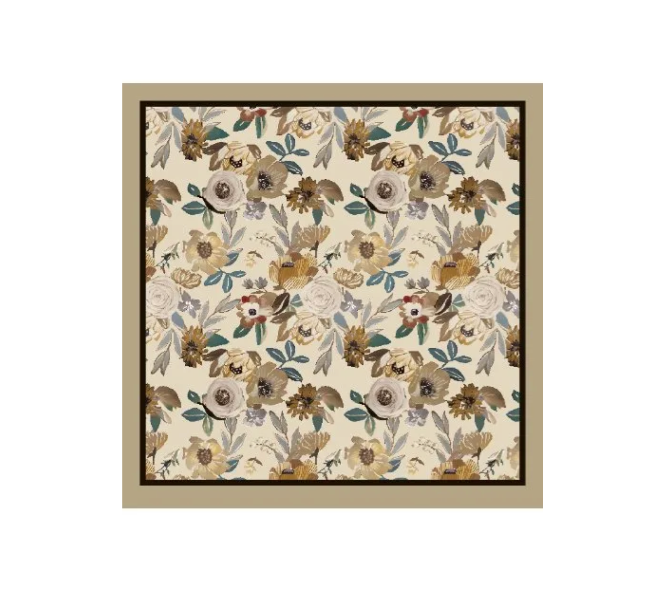 OBS. lev 11/9 .Scarves med magnetpärla- CLOE 1038 Beige