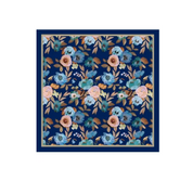 OBS. lev 11/9 .Scarves med magnetpärla- CLOE 1038 Marinblå