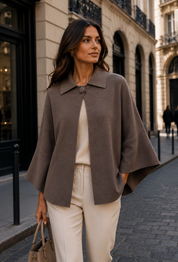 Poncho/ Cape- Annie Brun