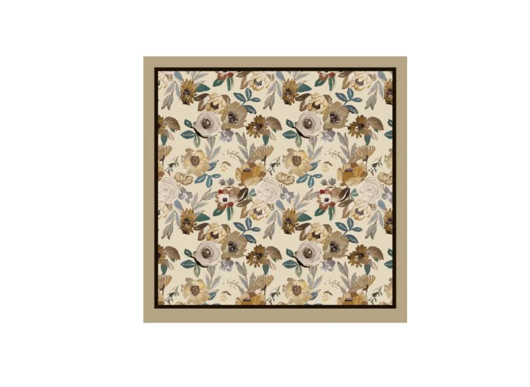 Scarves med magnetpärla- CLOE 1047 Beige