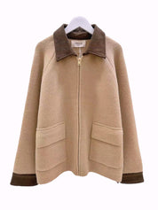 Koft/ Jacka med Manchester krage- Kajsa Beige