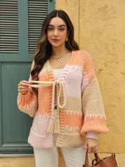 Tjock Kofta med knyt- Vanja