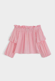 Set med kjol & singoalla topp- Sing Rosa