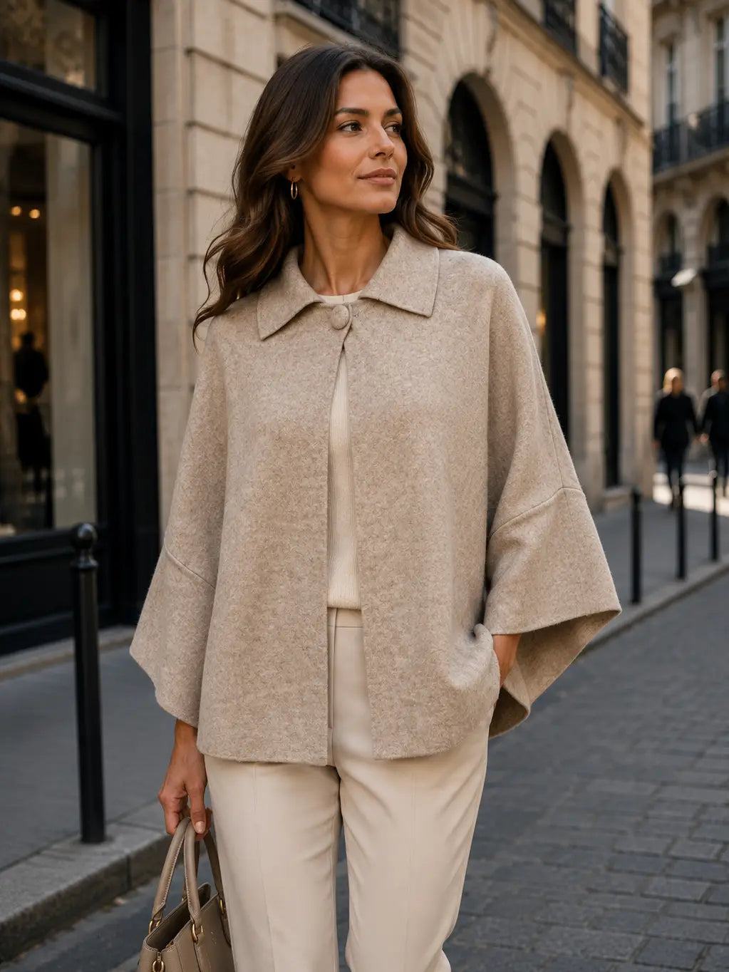 Poncho/ Cape- Annie Mullvad