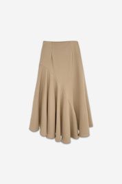 Asymmetrisk Kjol- Anastasia Taupe