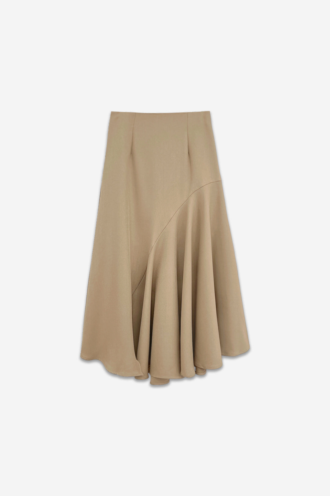Asymmetrisk Kjol- Anastasia Taupe