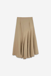 Asymmetrisk Kjol- Anastasia Taupe