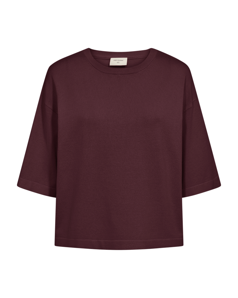 Tröja FREEQUENT- FQConny Pullover 206757 Port Royale/ Bordeaux